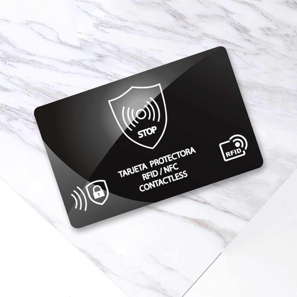 20PC RFID Blocking Card One Card Protects Entire Wallet RFID Card Blocker Portable Credit Card