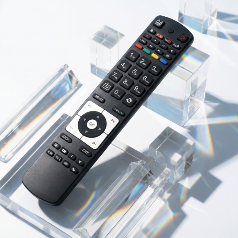 RC5117 Remote Control Compatible with Hitachi Telefunken Bush Sharp Finlux JVC Models 28HYT45U