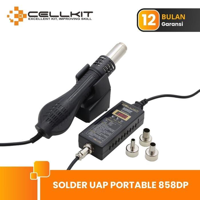 CELLKIT Solder Uap - Blower - Hot Air Gun PORTABLE Digital 858DP