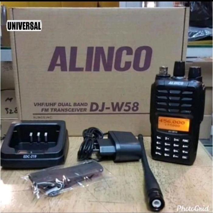 HT ALINCO DJ W58 ORIGINAL JAPAN RADIO WALKIE TALKIE DUAL BAND