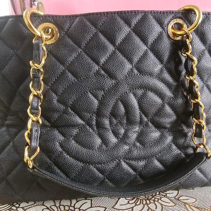 Chanel GST Tas Tangan Wanita Model GST dengan Chain Berkualitas Tinggi