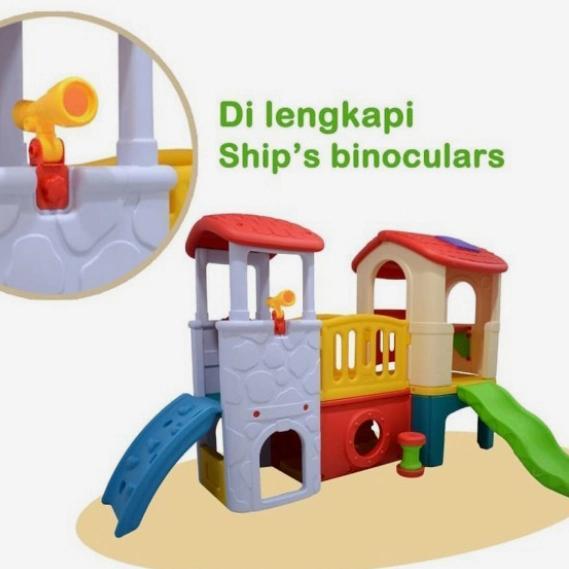 Rumah perosotan terlengkap / playground besar / rumah perosotan anak