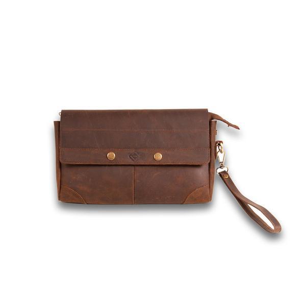 TERPERCAYA Jayuwan Cbc Clutch Bag Crazy Horse