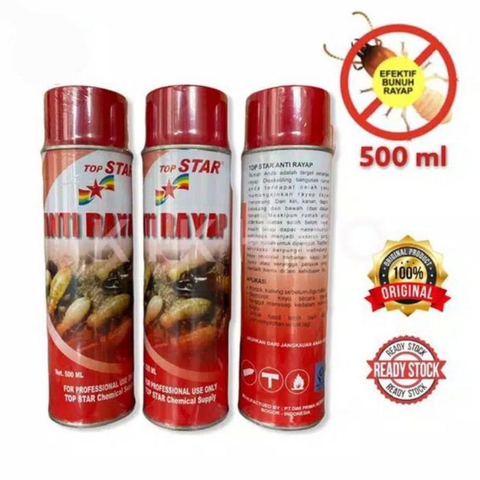 Promo Obat Anti Rayap Semprot 500Ml Top Star Original