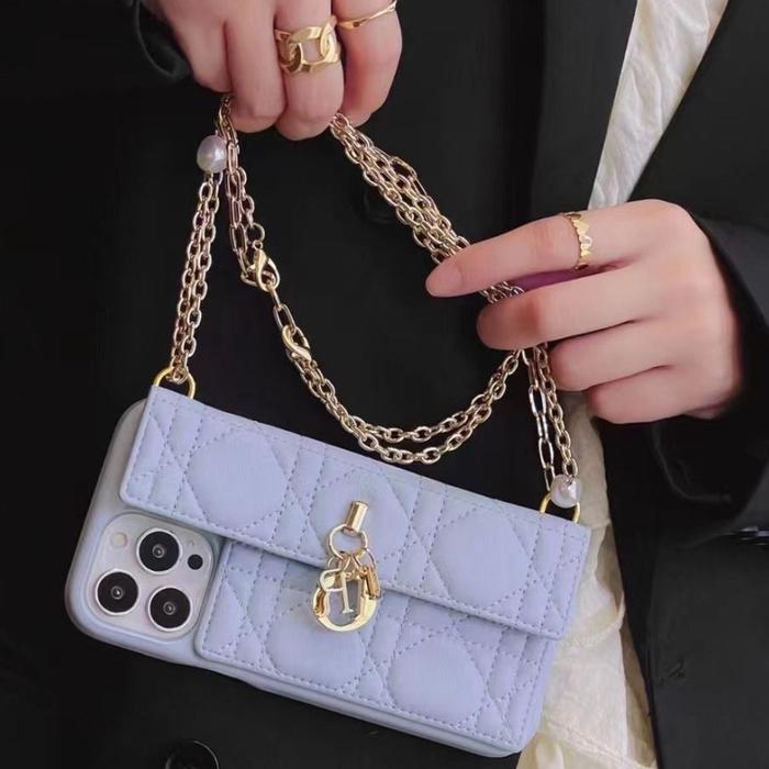 Tdh73 Casing Dompet Selempang Lanyard Tas Untuk Iphone 11-15 Plus Pro Max Perlindungan Optimal