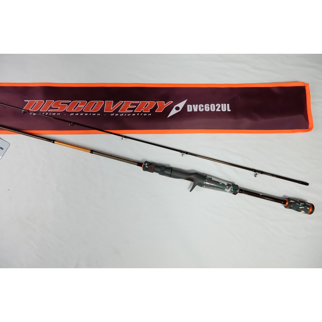 DVC602UL Storm Discovery 6' 2PC 2-6LB Casting Rod