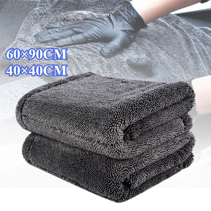 Kain Lap Pengering Cuci Mobil 40X60Cm/60X90Cm Kain Cuci Mobil Microfiber Kain Lap Mobil