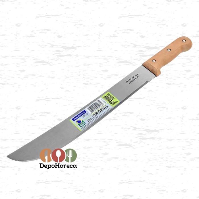 Diskon Tramontina Pisau Panjang Gagang Kayu / Golok / Machete 26620