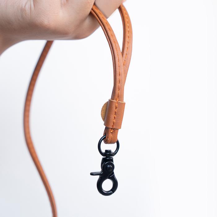 DNAC Lanyard Id Card Leather / Tali Id Card Kulit Premium