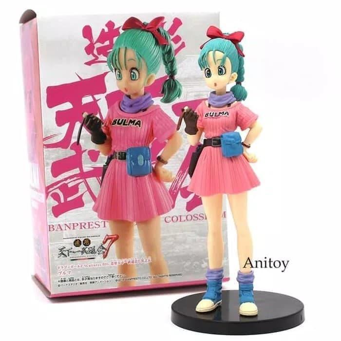 Action figure dragon ball bulma pink chichi android majin boo frieza