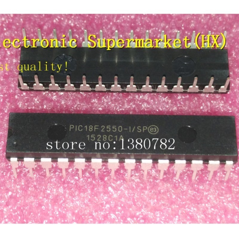 Free Shipping 5pcs-20pcs/lots PIC18F2550-I/SP DIP-28 Best Chip In stock