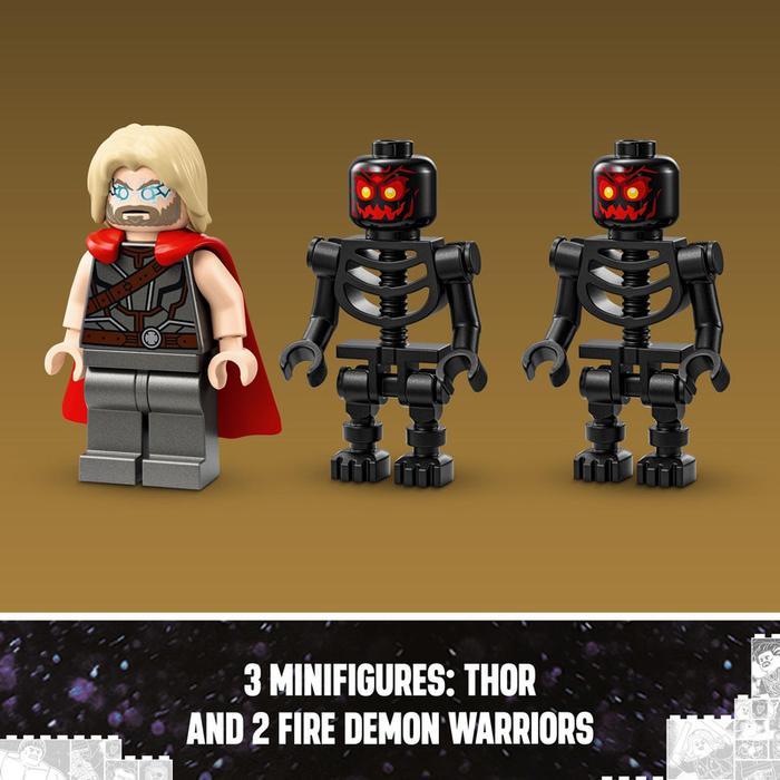 Lego Super Heroes 76289 Thor Vs. Surtur Construction Figure (245 Pieces), Building Block, Toys,