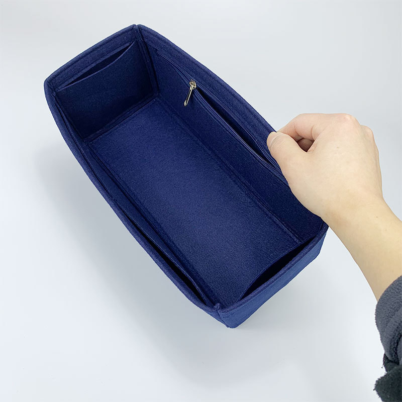 Felt Liner Bag Insert Organizer For LV City Keepall Nano XS 25 27 Inner Lining Storage Bag Support