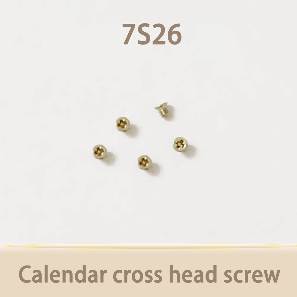Watch movement accessories calendar part cross head screws are suitable for 7S26 7S36 movement parts