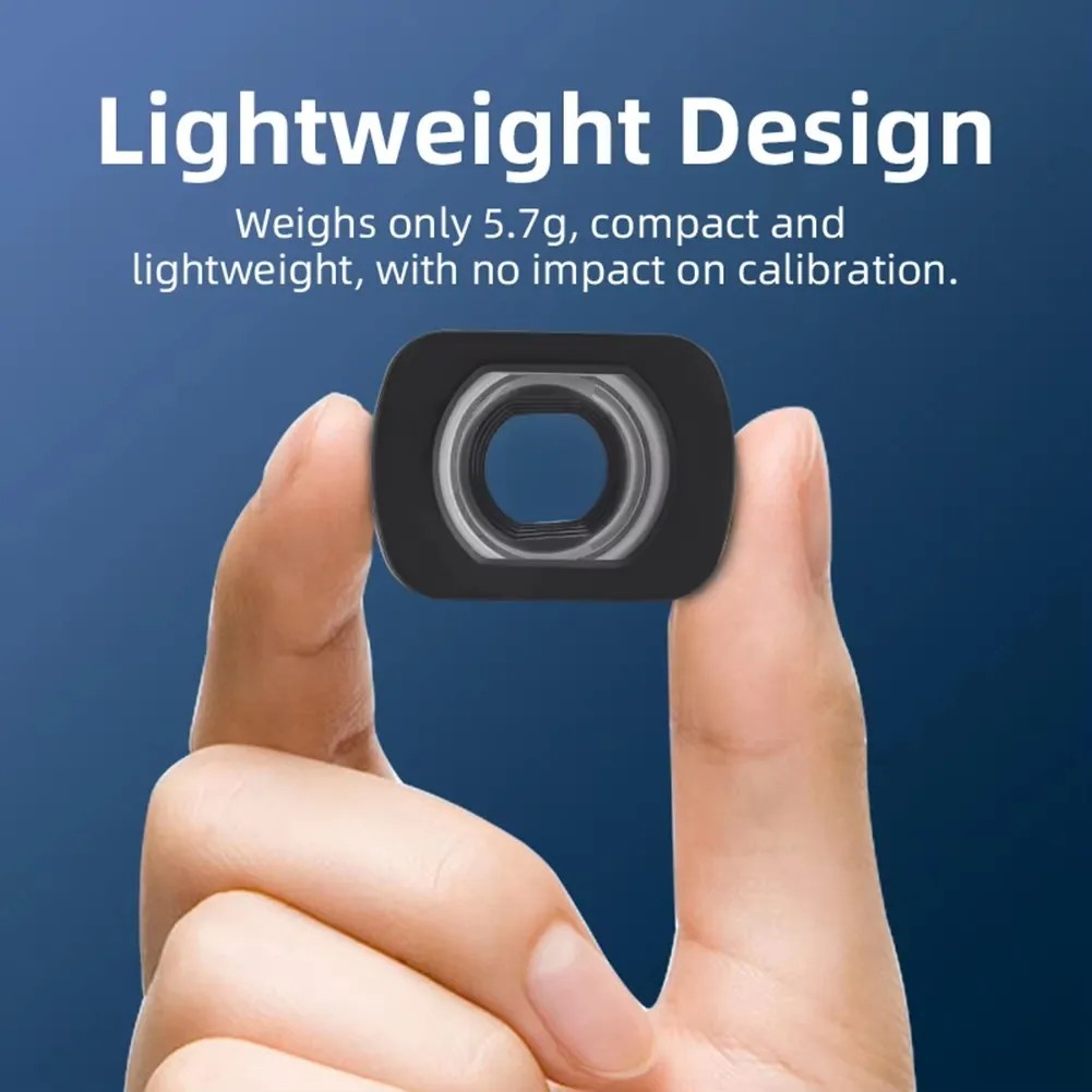 For DJI Osmo Pocket 3 Wide-Angle Lens Telephoto Lens for DJI Pocket3 Magnetic Photograph Attachment