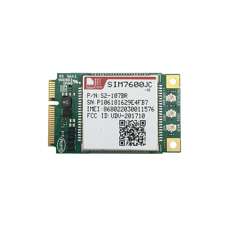 SIMCOM MINI PCIE CAT4 MODULE SIM7600A-H/SIM7600SA-H/SIM7600E-H/SIM7600G-H/SIM7600JC-H/SIM7600NA-H