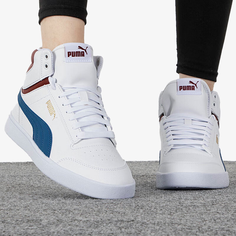 Puma Genuine Shuffle Mid Men's/Women's High-Top Casual Sneakers 380748-10