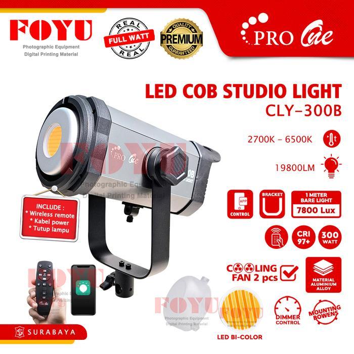 LED COB Lampu Sorot Foto Video Film Self Studio Siaran Streaming Podcast Light Lighting Continuous