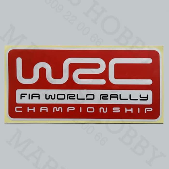 STIKER WRC RALLY WORLD CUP HEMAT