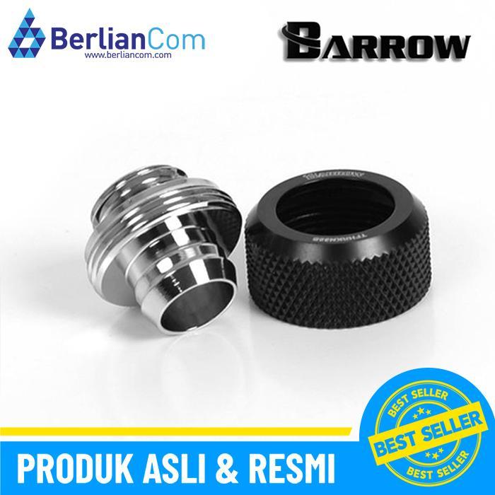 CUCI GUDANG BARROW TFHRKN38B COMPRESSION SOFT TUBING FITTING ID3/8 - OD1/2 BLACK