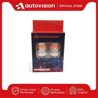Autovision Lampu Rem Stoplam LED Mobil Lustro Hyperglow S25 1157 / T20 7443 39-3030SMD Canbus