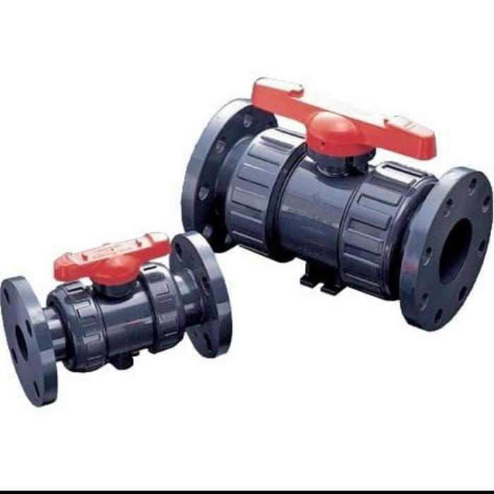 Ball Valve true union flange jis 10k 3" inch / Ball Valve U PVC