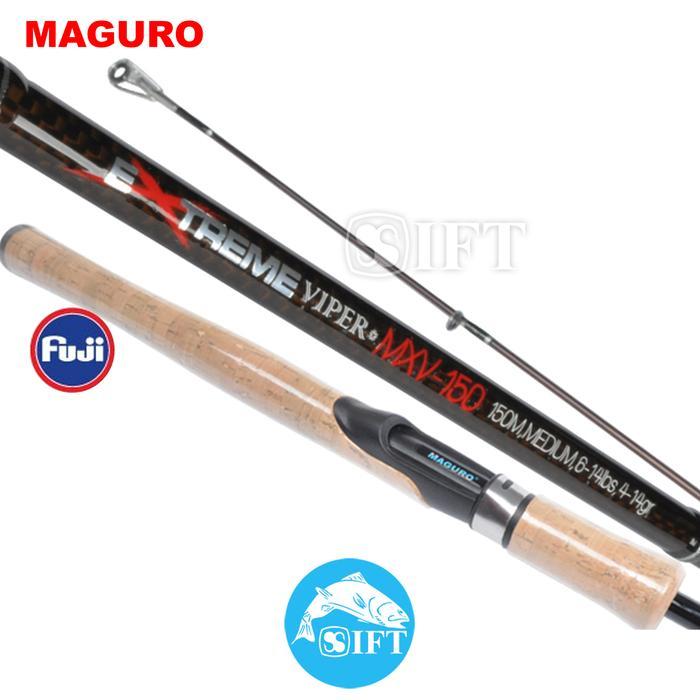 Joran Maguro Extreme Viper 150 165 180 Pancing Carbon Fuji Ift Store
