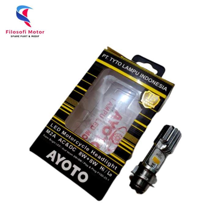 FREE ONGKIR LAMPU LED AYOTO M2A/LAMPU LED AYOTO M2A ORIGINAL BISA COD