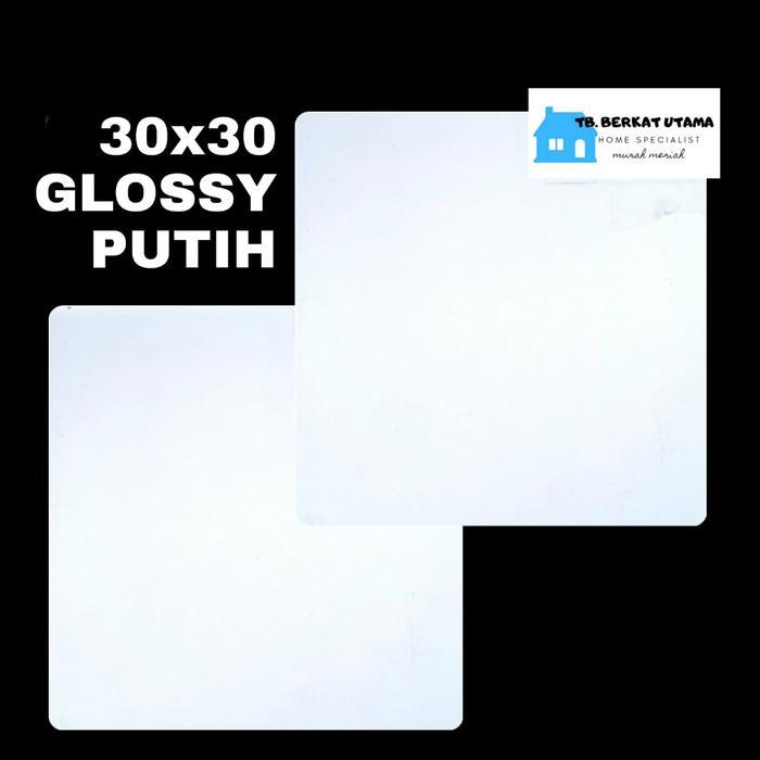 KERAMIK LANTAI 30x30 PUTIH - KERAMIK RUANGAN-LANTAI RUANGAN