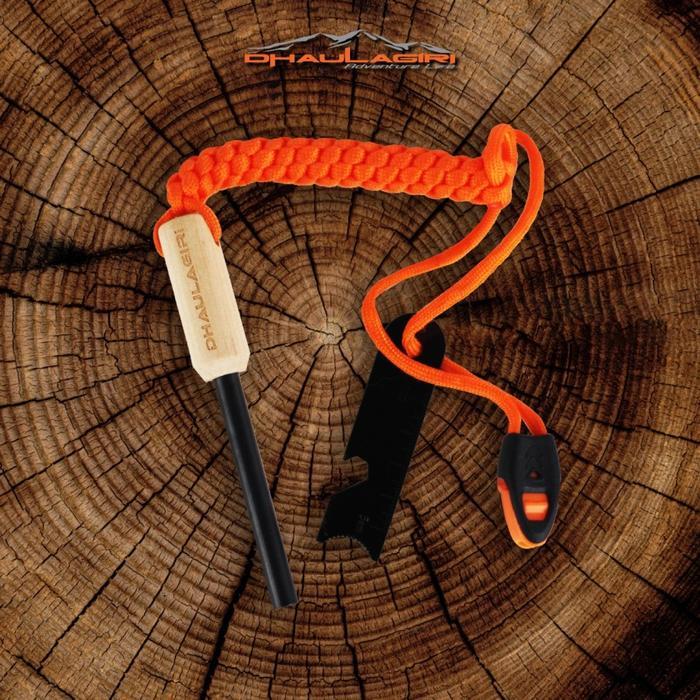 Dhaulagiri Fire Starter Korek Pematik Api Camping Outdoor Survival FSS 07 Alat Bushcraft