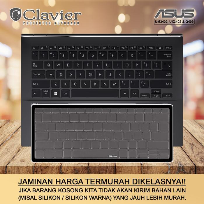 Terlaris Keyboard Protector Cover Asus ZenBook 14 UM3402 UM3402Y UM3402YA Warna SALE