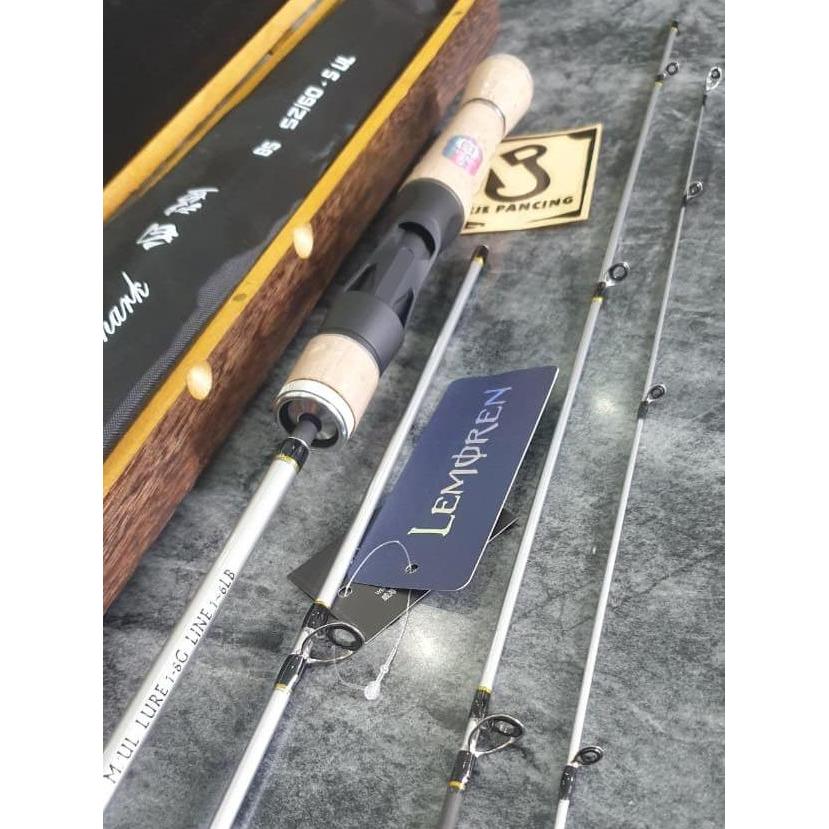 Jual Rugi Joran Lemoren Baitha Lure 52/60 4Ul 1-6Lb Travel Rod - Spinning Dan Baitcasting
