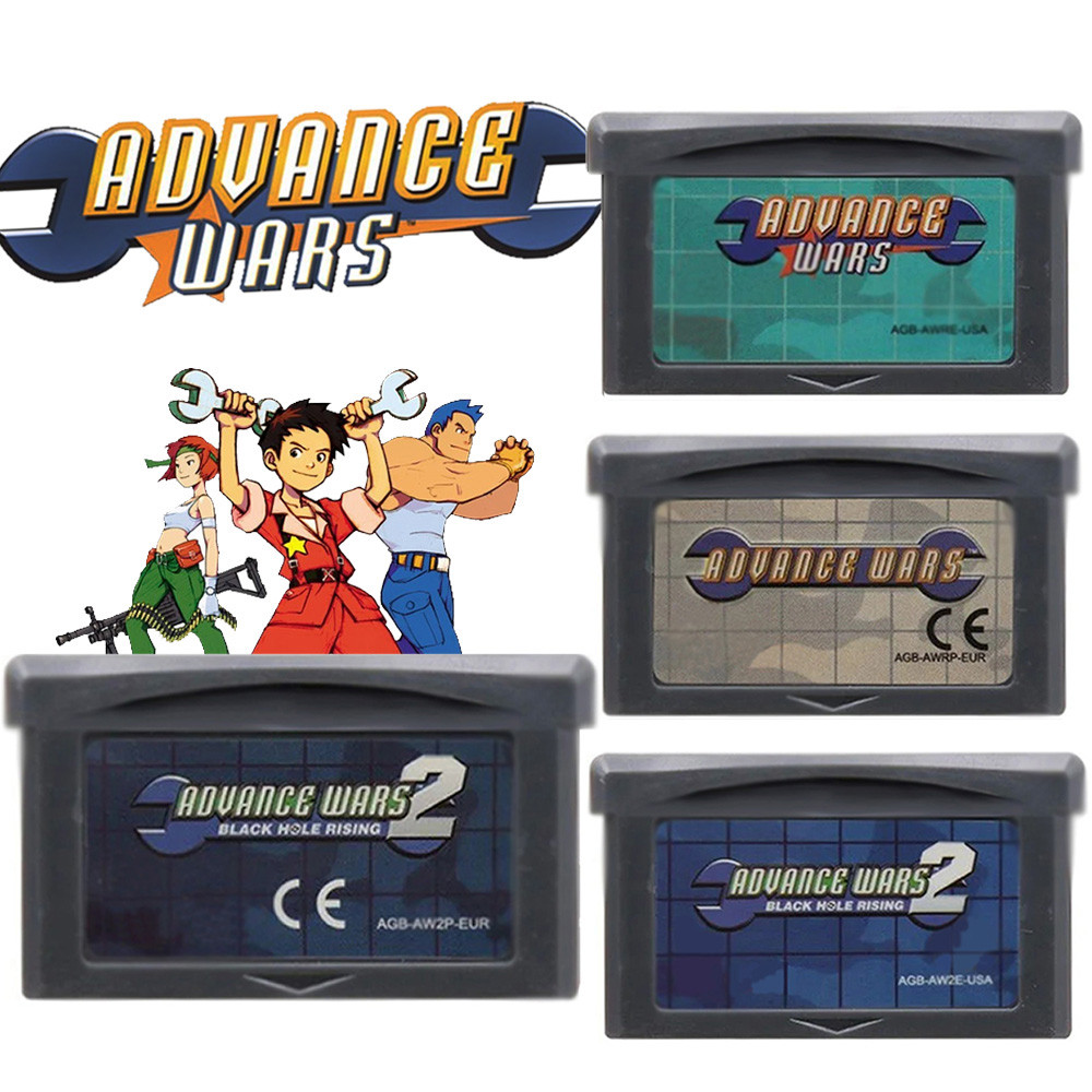 32 Bit Cartridge Video Game Console Card Advance Black Hole Rising Game Card