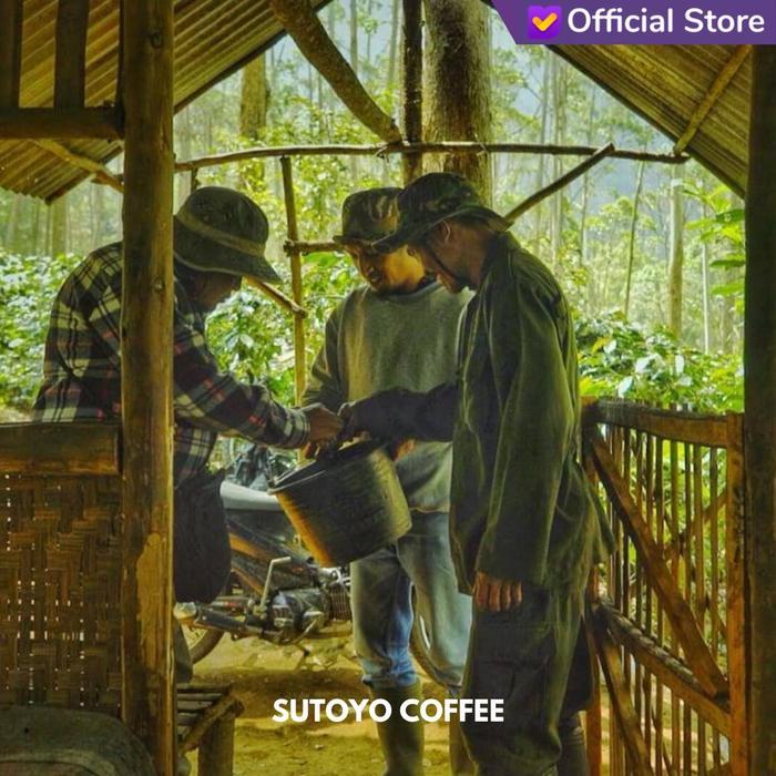 Kopi Arabika Halu Banana Honey 500 Gram Biji Dan Bubuk - Sutoyo Coffee