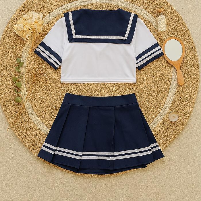 Ready Happy Girl Cosplay Lingerie Stelan Pelajar Siswa Sekolahn Jepang School Jumbo Big Size Fit