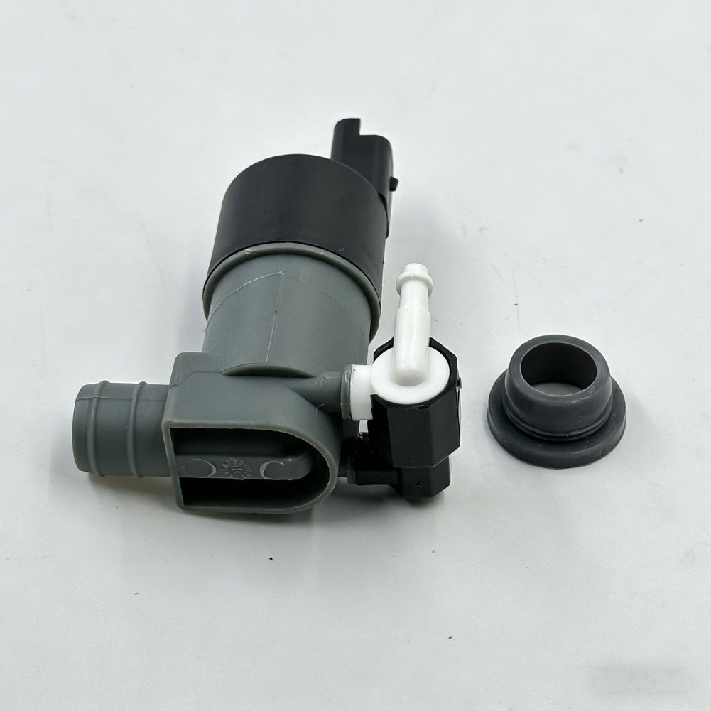 WINDSHIELD WASHER PUMP REPLACEMENT CAR WASHER BLACK WASHER PUMP MOTOR PLASTIC CONSTRUCTION