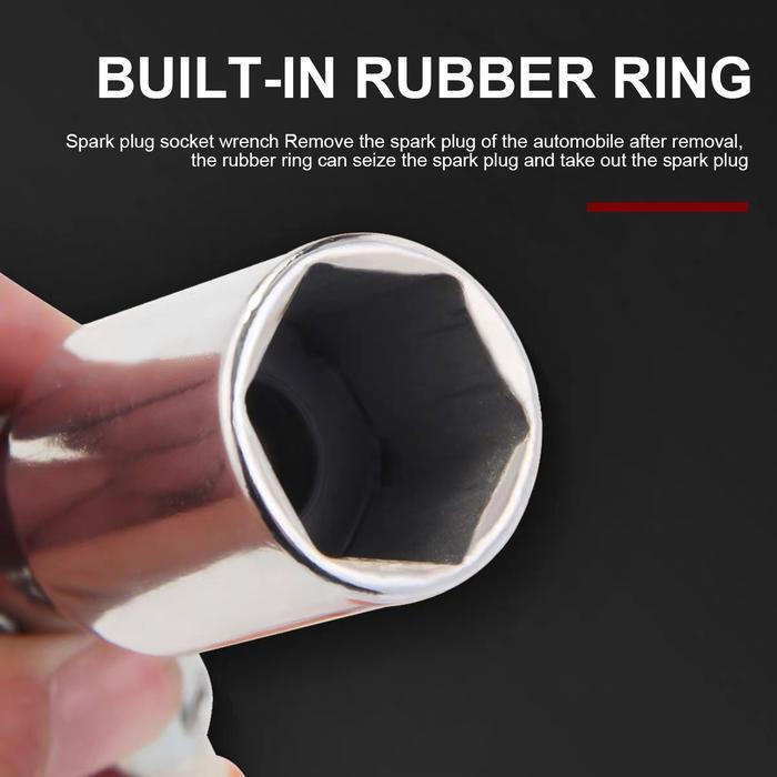 "New" JLD Kunci Busi Fleksibel Kunci Busi 16mm dan 21mm 2 Mata Fleksibel Kunci T Mobil Motor kunci