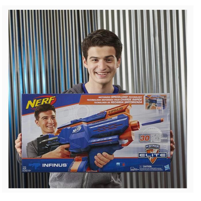 New Nerf Nstrike Elite Infinus Motorized Speed Load Tech Original Hasbro #Gratisongkir