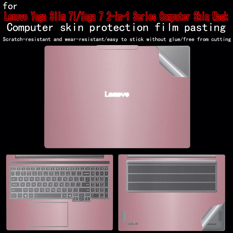 For Lenovo Yoga 7i 2-in-1 Gen 10/Yoga Pro 7i Gen 10 Laptop Skin Mask Slim 7 Shell Film Yoga 9i