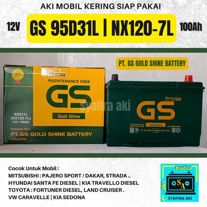 Ready Aki Mobil Toyota Land Cruiser 105D31L / 95D31L / NX120-7L GS MF