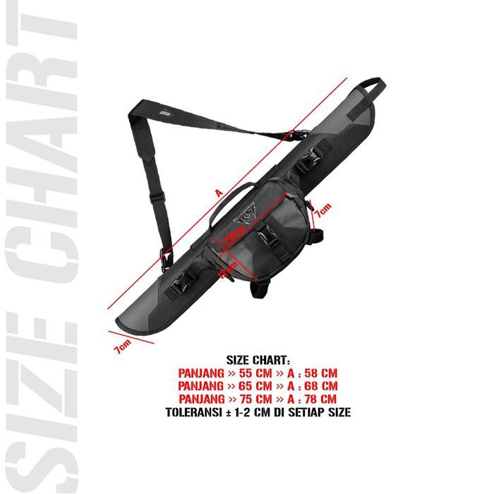 Firecast Tas Pancing Tas Joran Travel Tas Multifungsi Firecast Evo19 Traveller Case