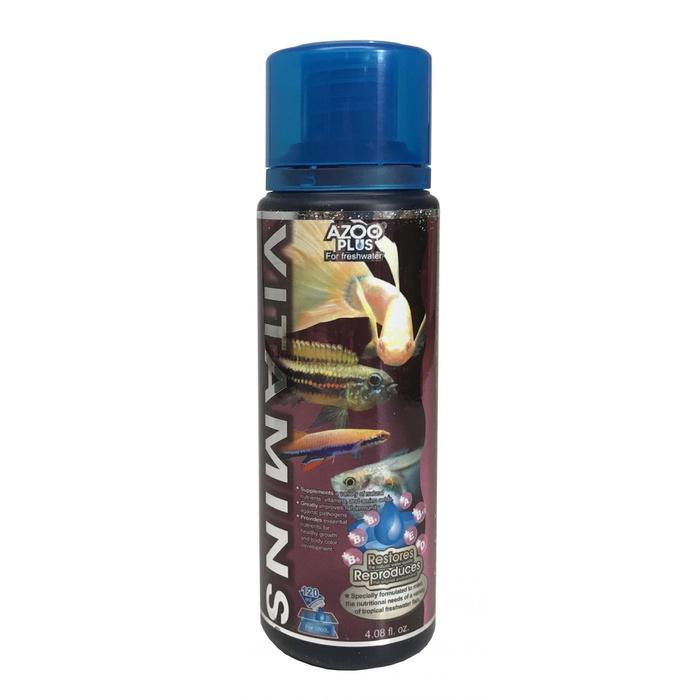 Azoo Plus Vitamin 120 ml Vitamin Ikan Hias Chana Koki Daya Tahan Ikan