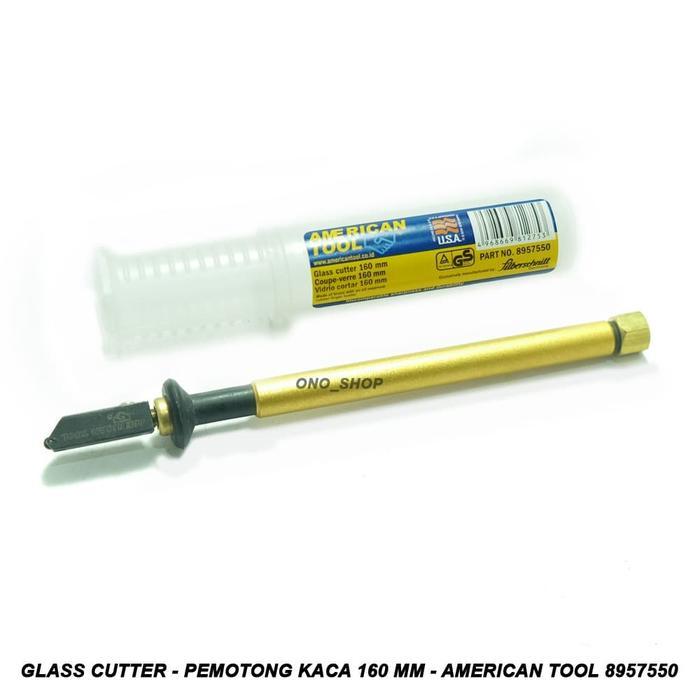 GLASS CUTTER - PEMOTONG KACA 160 MM - AMERICAN TOOL 8957550