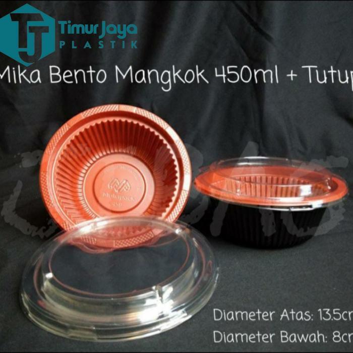 MIKA BENTO RAMEN MANGKOK + TUTUP 450ML