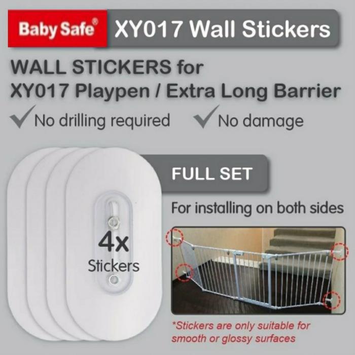 Terlaris WALL STICKER For XY017 Playpen Extra Long Barrier