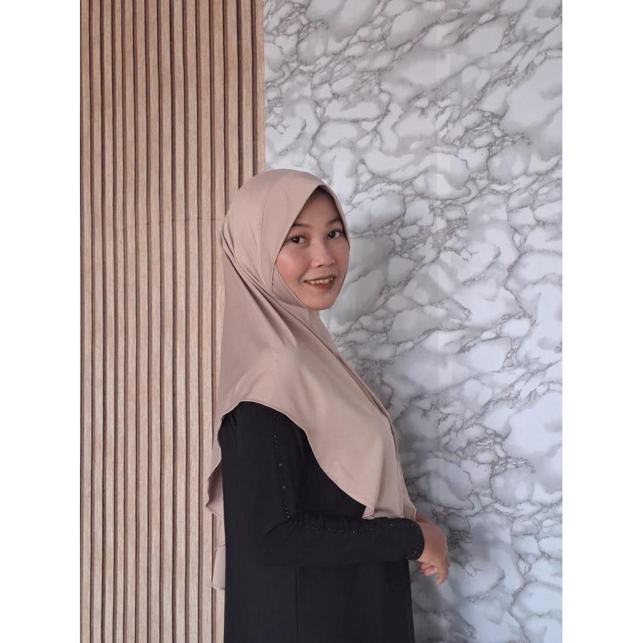 Hijab Dagu Instan Jilbab Instan Dagu Syari Premium Populer
