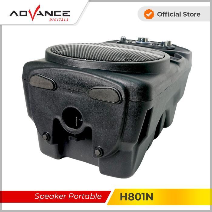Speaker Portable Advance H801N Black Garansi Resmi