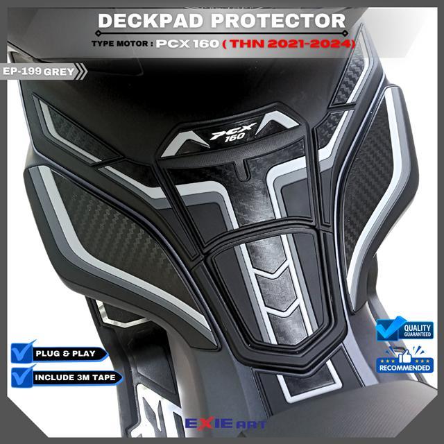 "New" DECKPAD PCX 160 - TANKPAD HONDA PCX 160 - AKSESORIS DECK PAD PCX 160