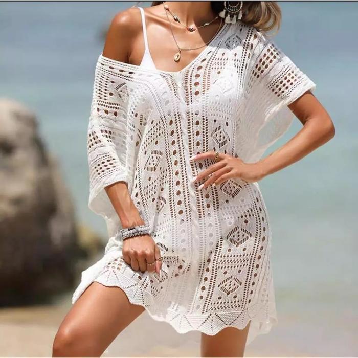 Outer Bikini Baju Luaran Wanita Pakaian Pantai Summer Bali Hawai Musim Panas Liburan Sexy