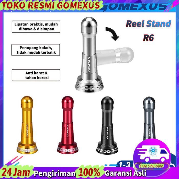 Gomexus Stand Pelindung Reel Pancing Flexible 800-5000 R6 (48Mm) Untuk Shimano Daiwa Ryobi Spinning